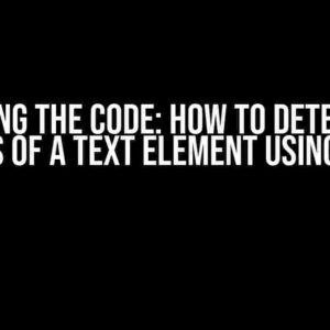 Cracking the Code: How to Detect Line Breaks of a Text Element using React