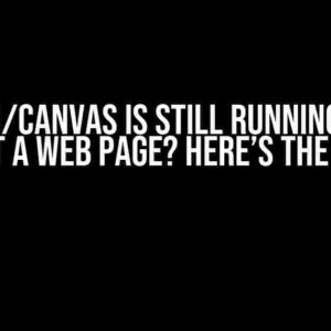 Webcam/Canvas is Still Running After I Exit a Web Page? Here’s The Fix!